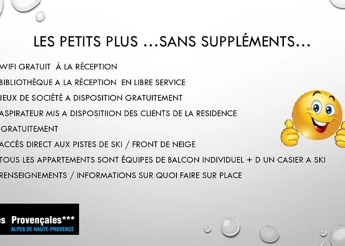 Les Blanches Provencales 3* Selonnet