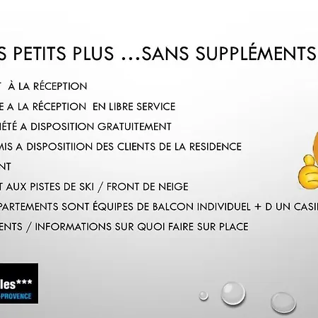 Les Blanches Provençales 3* Selonnet